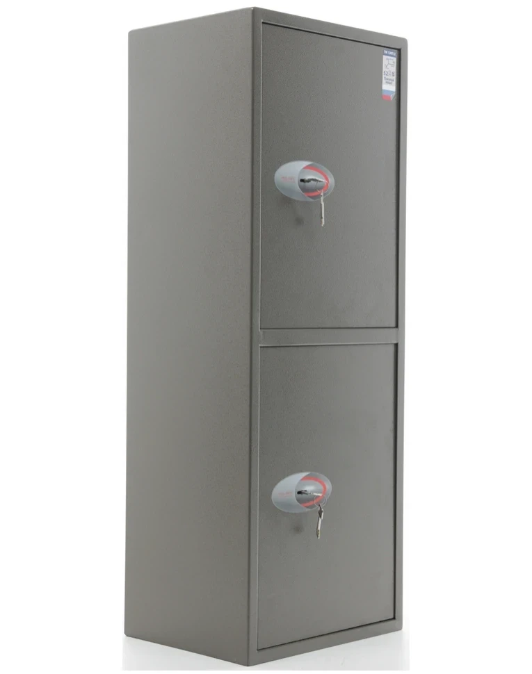 Офисный сейф Aiko TM-120T/2, вид слева Офисный сейф Aiko TM-120T/2, вид слева