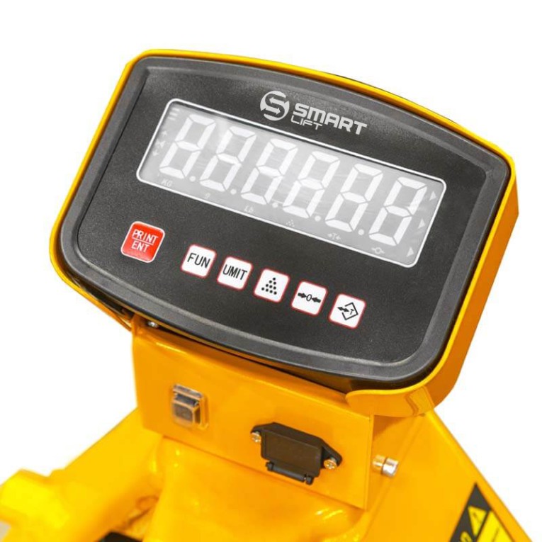 Гидравлическая тележка с весами BFC30 (г/п 3000 кг, вилы 1150x570 мм, PDP) SMARTLIFT (SMART) купить в Пскове