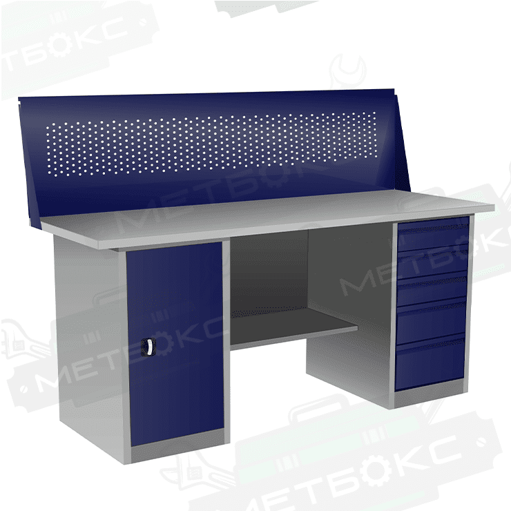 Верстак с тумбой и драйвером ВП-4Т/1,6 с экраном купить в Пскове