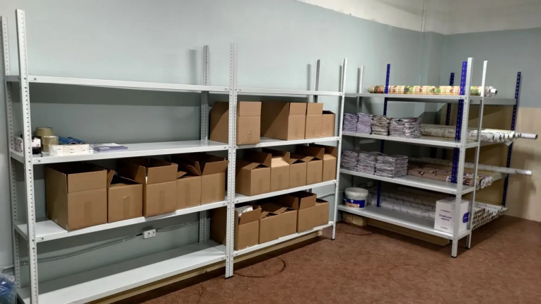 Стеллаж металлический Титан МС-500 2000х1500х400 4 полки купить в Пскове