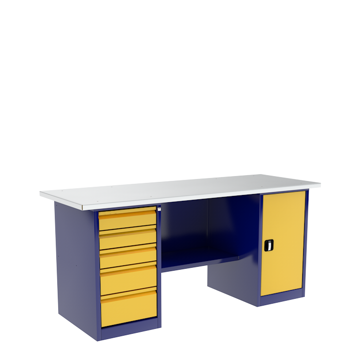 Верстак с тумбой и драйвером ВП-4Т/1,9 купить в Пскове