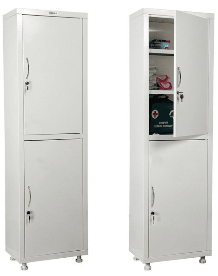 Медицинский шкаф HILFE МД 1 1650/SS купить в Пскове