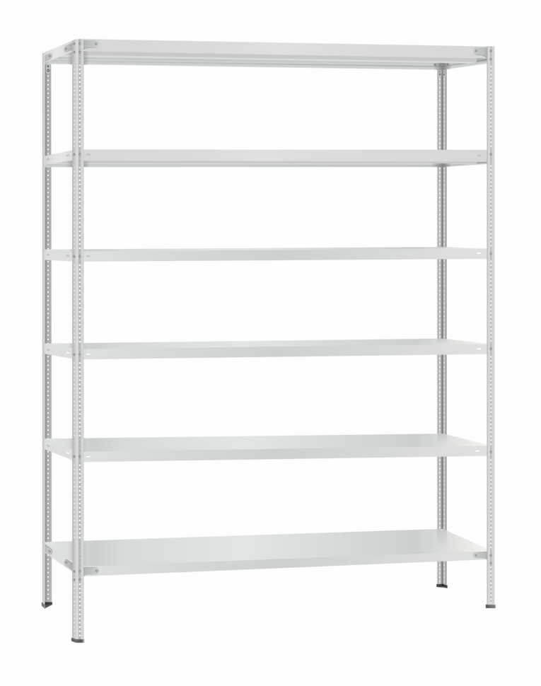 Стеллаж металлический Титан МС-500 2400х1500х500 6 полок купить в Пскове Стеллаж металлический Титан МС-500 2400х1500х500 6 полок купить в Пскове