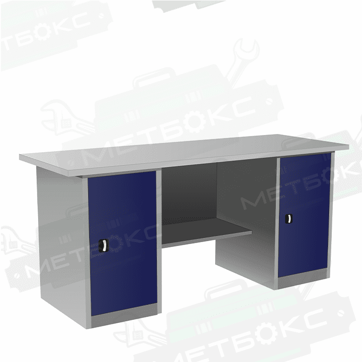 Верстак двухтумбовый ВП-5/1,6 купить в Пскове Верстак двухтумбовый ВП-5/1,6 купить в Пскове