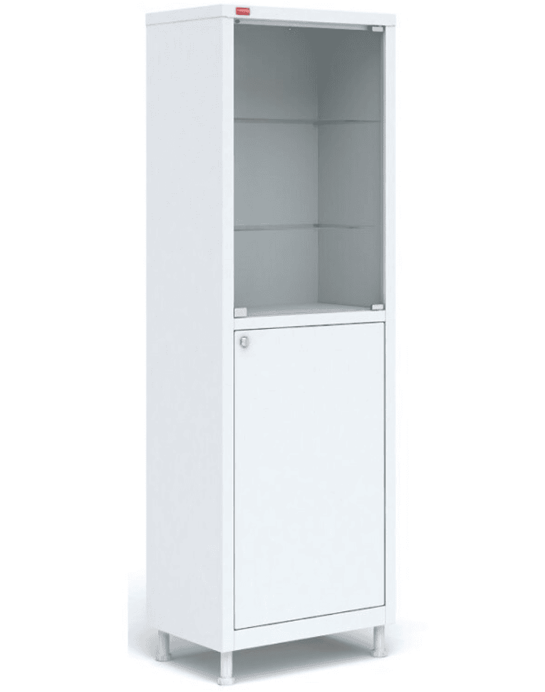 Металлический медицинский шкаф М1 165.50.32 C купить в Пскове