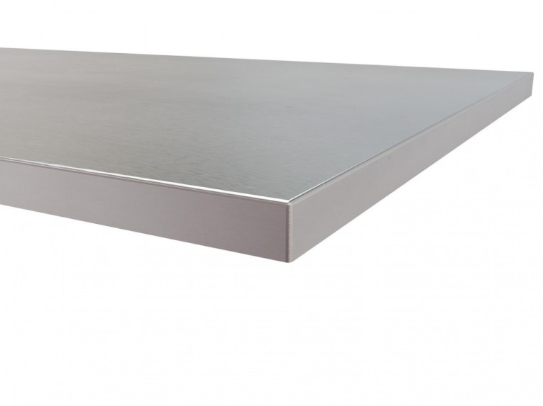 Столешница из фанеры 30 мм + чехол из нержавеющей стали 1 мм (ширина 1500 мм) купить в Пскове