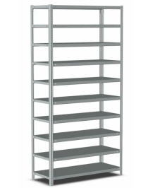 Стеллаж металлический Титан МС-500 2000х1500х400 10 полок