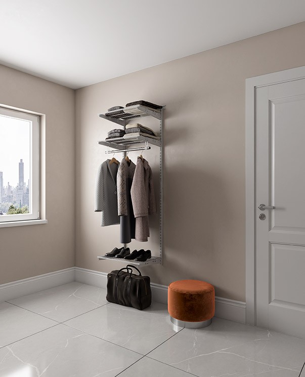 Гардеробная система Практик Home Basic G60 графит купить в Пскове Гардеробная система Практик Home Basic G60 графит купить в Пскове