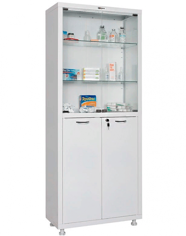 Медицинский шкаф HILFE МД 2 1670/SG купить в Пскове