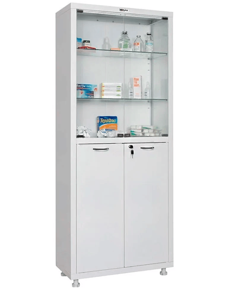 Медицинский шкаф HILFE МД 2 1670/SG купить в Пскове