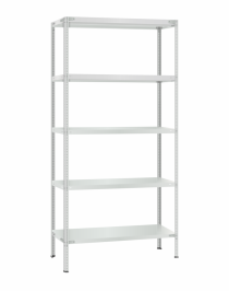 Стеллаж металлический Титан МС-500 2400х1000х300 5 полок Стеллаж металлический Титан МС-500 2400х1000х300 5 полок