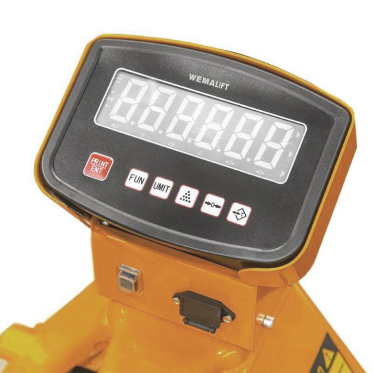 Гидравлическая рохля с весами BFC-SC-II (3000 кг; 1150х570 мм; PDP) WEMALIFT купить в Пскове