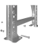 Стеллаж MS U 3000x1200x300 4 полки (280 кг, металл) купить в Пскове