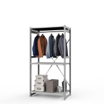 Стеллаж металлический ТСУ Универсал, 2000х1060х600 мм.Штанги: 1шт. Полки: металл усил. 3 шт.