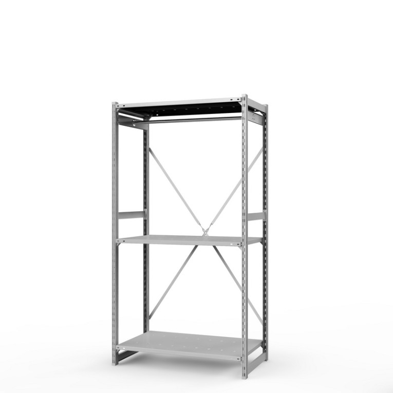 Стеллаж металлический ТСУ Универсал, 2000х1060х600 мм.Штанги: 1шт. Полки: металл усил. перф. 3 шт. купить в Пскове