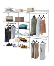 Гардеробная система Практик Home Max G210 белая