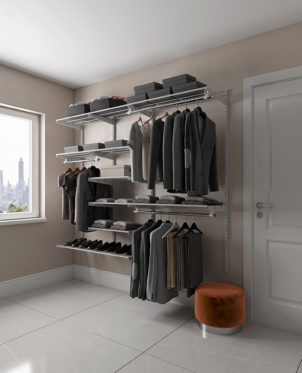 Гардеробная система Практик Home Max G210 графит купить в Пскове Гардеробная система Практик Home Max G210 графит купить в Пскове