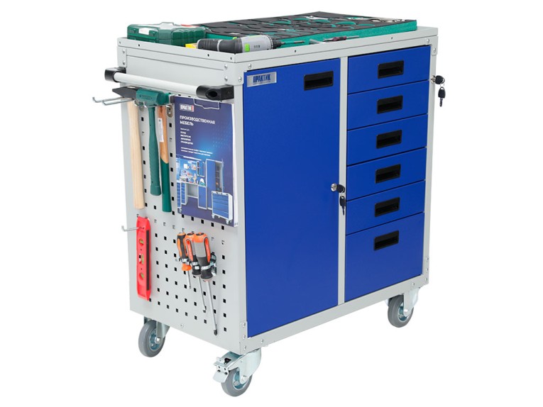 Инструментальная тележка WDS D-6.1 купить в Пскове Инструментальная тележка WDS D-6.1 купить в Пскове