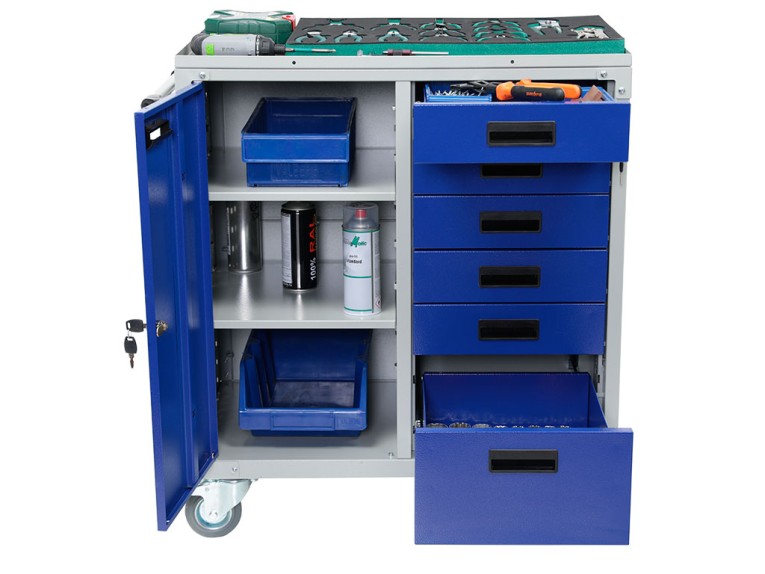 Инструментальная тележка WDS D-6.1 купить в Пскове Инструментальная тележка WDS D-6.1 купить в Пскове