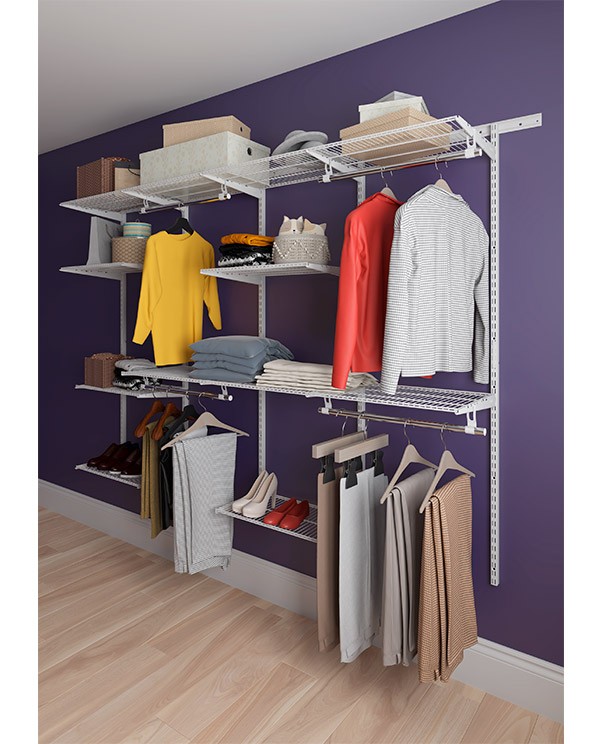 Гардеробная система Практик Home Max G240 белая купить в Пскове