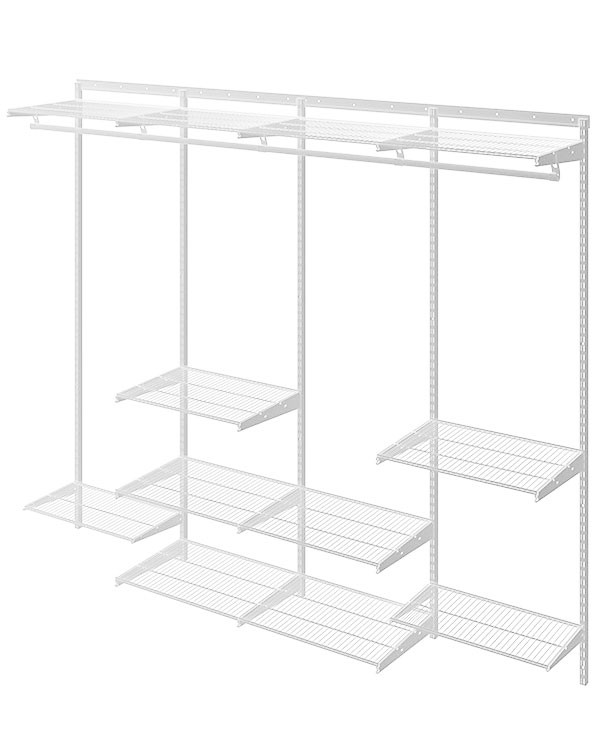 Гардеробная система Практик Home Max G240 белая купить в Пскове