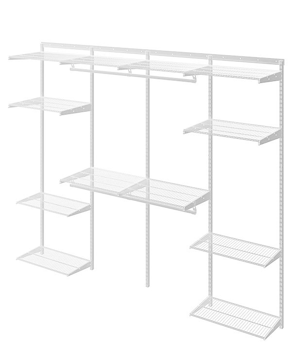 Гардеробная система Практик Home Max G240 белая купить в Пскове