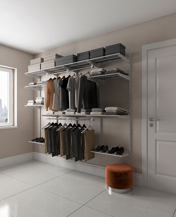 Гардеробная система Практик Home Max G240 белая купить в Пскове