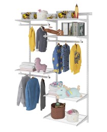 Гардеробная система Практик Home Optima G120 белая
