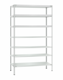 Стеллаж металлический Титан МС-500 2300х1200х500 7 полок Стеллаж металлический Титан МС-500 2300х1200х500 7 полок