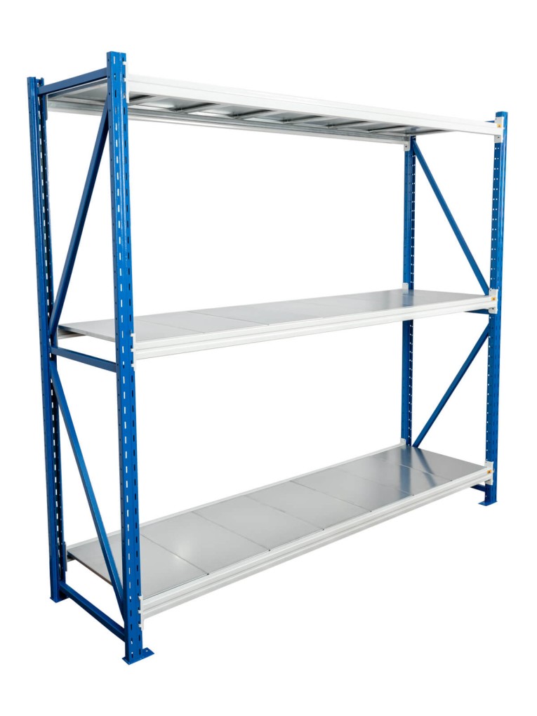 Стеллаж стационарный БиКом СТ-4 250x90x100 3 полки купить в Пскове Стеллаж стационарный БиКом СТ-4 250x90x100 3 полки купить в Пскове