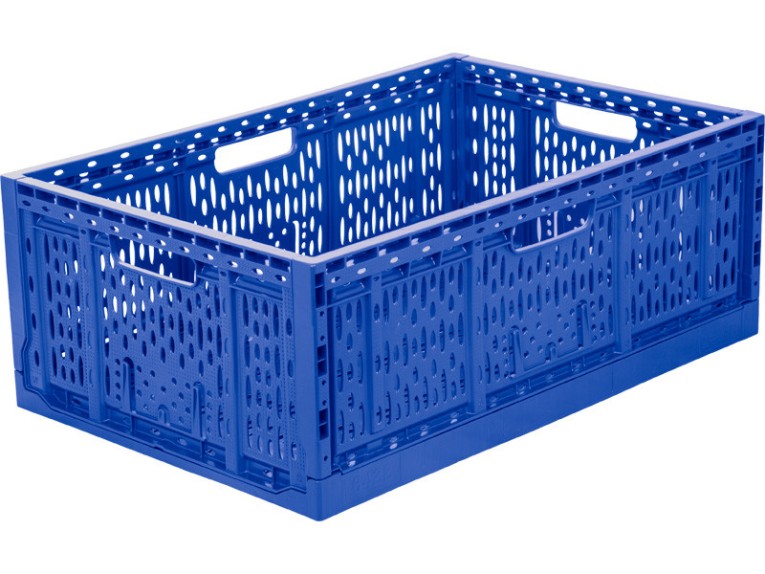 Ящик 600х400х220 цв. синий купить в Пскове