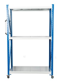 Стеллаж мобильный БиКом СТ-4 250x90x100 3 полки Стеллаж мобильный БиКом СТ-4 250x90x100 3 полки