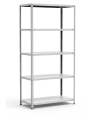 Стеллаж металлический Титан МС-500 1800х1000х300 5 полок Стеллаж металлический Титан МС-500 1800х1000х300 5 полок