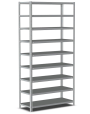 Стеллаж металлический Титан МС-500 1200х1200х400 9 полок Стеллаж металлический Титан МС-500 1200х1200х400 9 полок