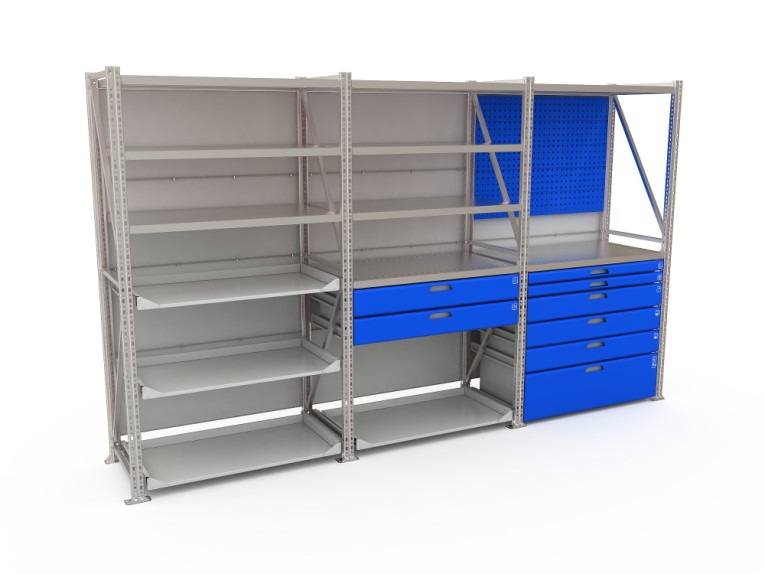 Система хранения инструментов MODUL XL 3x2000 №3 купить в Пскове