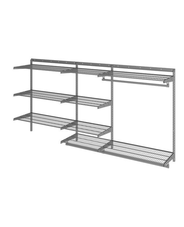 Гардеробная система Практик Home Optima G240 графит купить в Пскове Гардеробная система Практик Home Optima G240 графит купить в Пскове