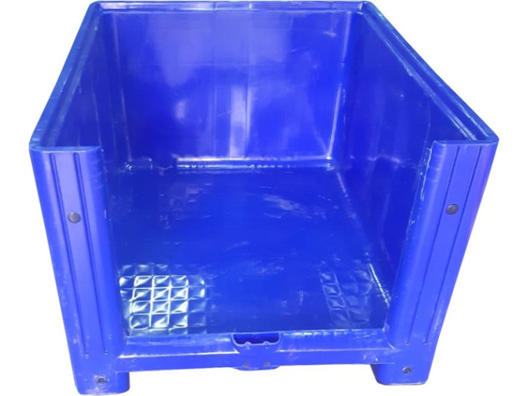 Big Box 1200х1000х760 сплошной, на ножках, с полубоковиной синий купить в Пскове