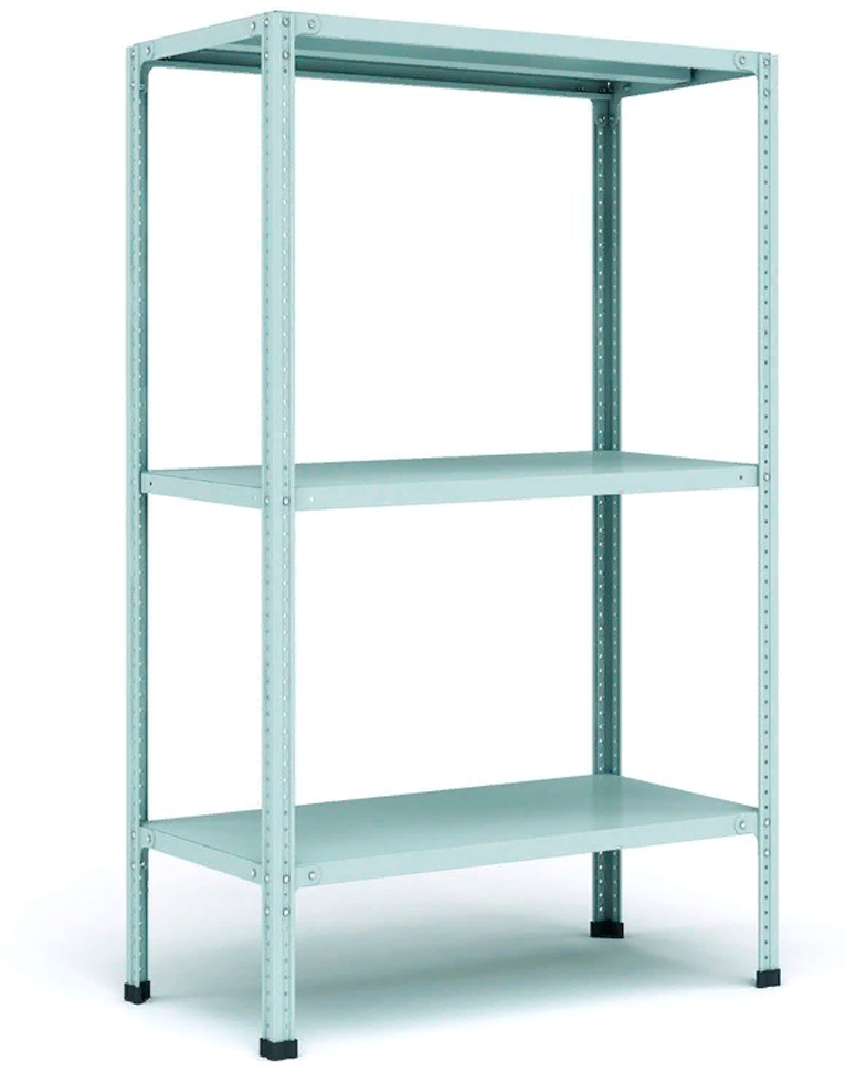 Стеллаж металлический Титан МС-500 2000х1000х300 3 полки купить в Пскове