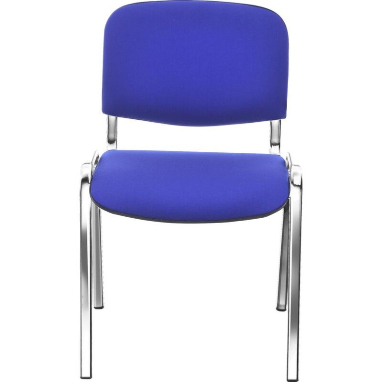 Стул Изо (синяя ткань, хром) купить в Пскове Стул Изо (синяя ткань, хром) купить в Пскове