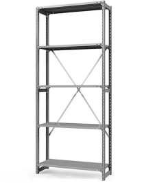 Стеллаж ТСУ 2200x1500x500 5 полок (150 кг, перф)