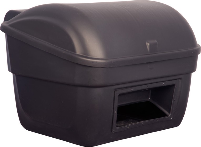 Контейнер для песка с крышкой и вставкой, 220л. черный купить в Пскове