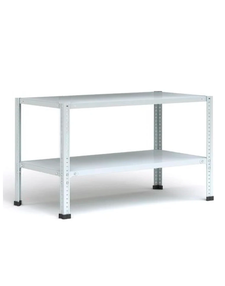 Стеллаж металлический Титан МС-500 1000х1200х600 2 полки купить в Пскове Стеллаж металлический Титан МС-500 1000х1200х600 2 полки купить в Пскове