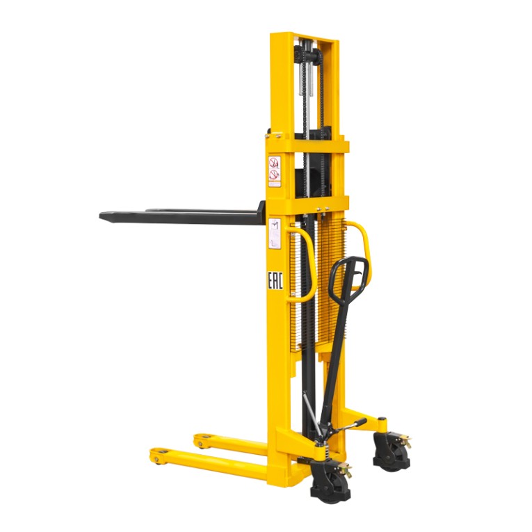 Ручной гидравлический штабелер SDA 1525 (1500 кг; 2,5 м; фиксированные вилы) SMARTLIFT (SMART) купить в Пскове
