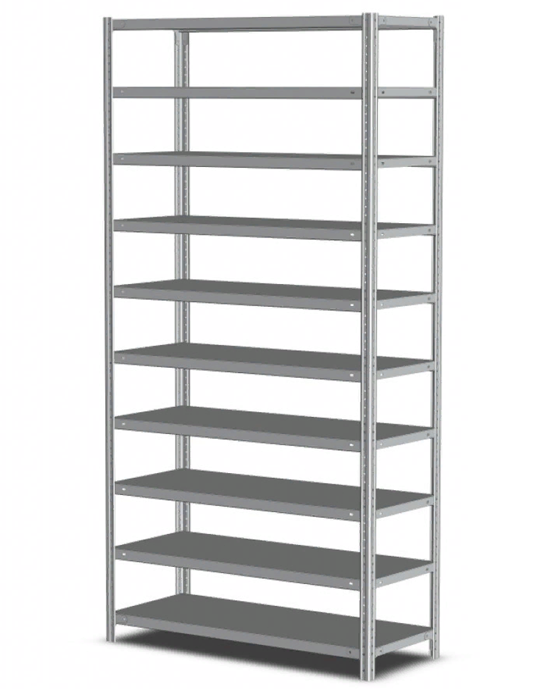 Стеллаж MS Strong 2350х1200х500 10 полок купить в Пскове