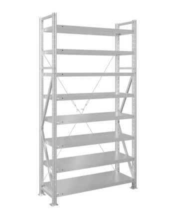 Стеллаж MS U 2500x1500x800 8 полок (300 кг, металл) купить в Пскове