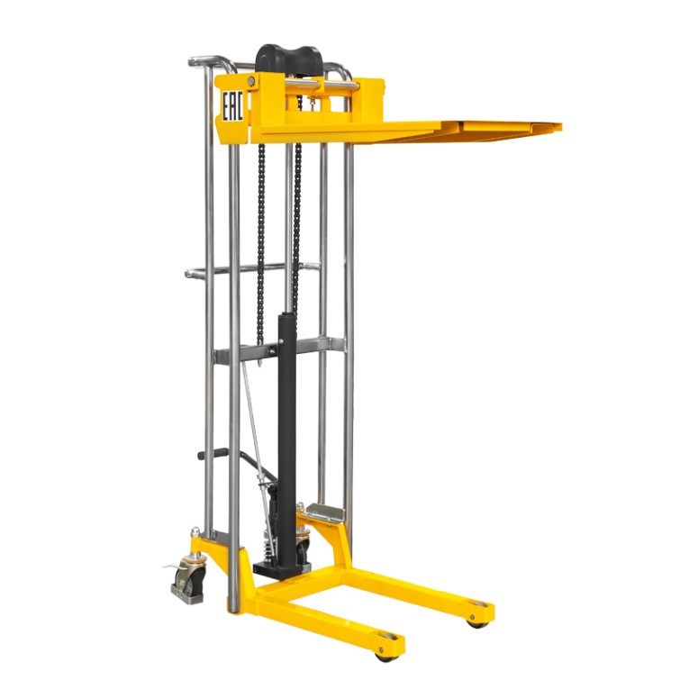 Ручной гидравлический штабелер PJ4150 (400 кг; 1,5 м; с вилами и площадкой) SMARTLIFT (SMART) купить в Пскове Ручной гидравлический штабелер PJ4150 (400 кг; 1,5 м; с вилами и площадкой) SMARTLIFT (SMART) купить в Пскове