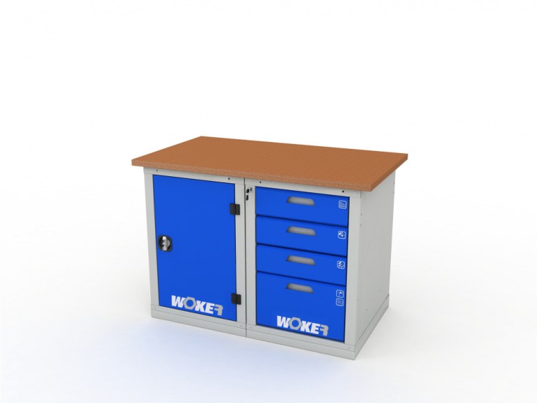 Верстак двухтумбовый WOKER PRO 2104.1200 купить в Пскове