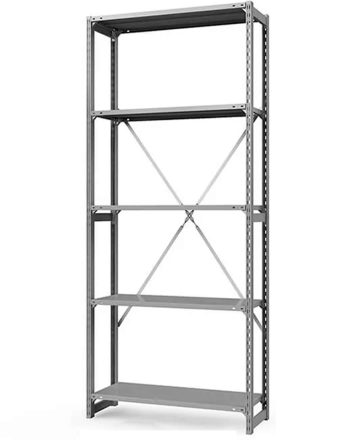 Стеллаж ТСУ 2200x700x500 5 полок (300 кг, металл) купить в Пскове