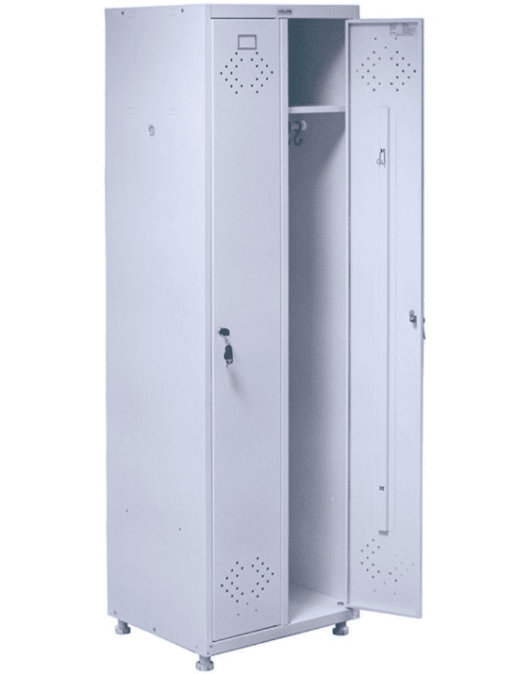 Медицинский шкаф для одежды Hilfe МД 2 ШМ-SS купить в Пскове