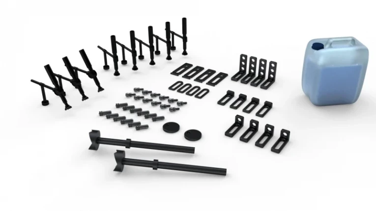 Набор оснастки для сварочного стола №2: Базовый (49 предметов) купить в Пскове